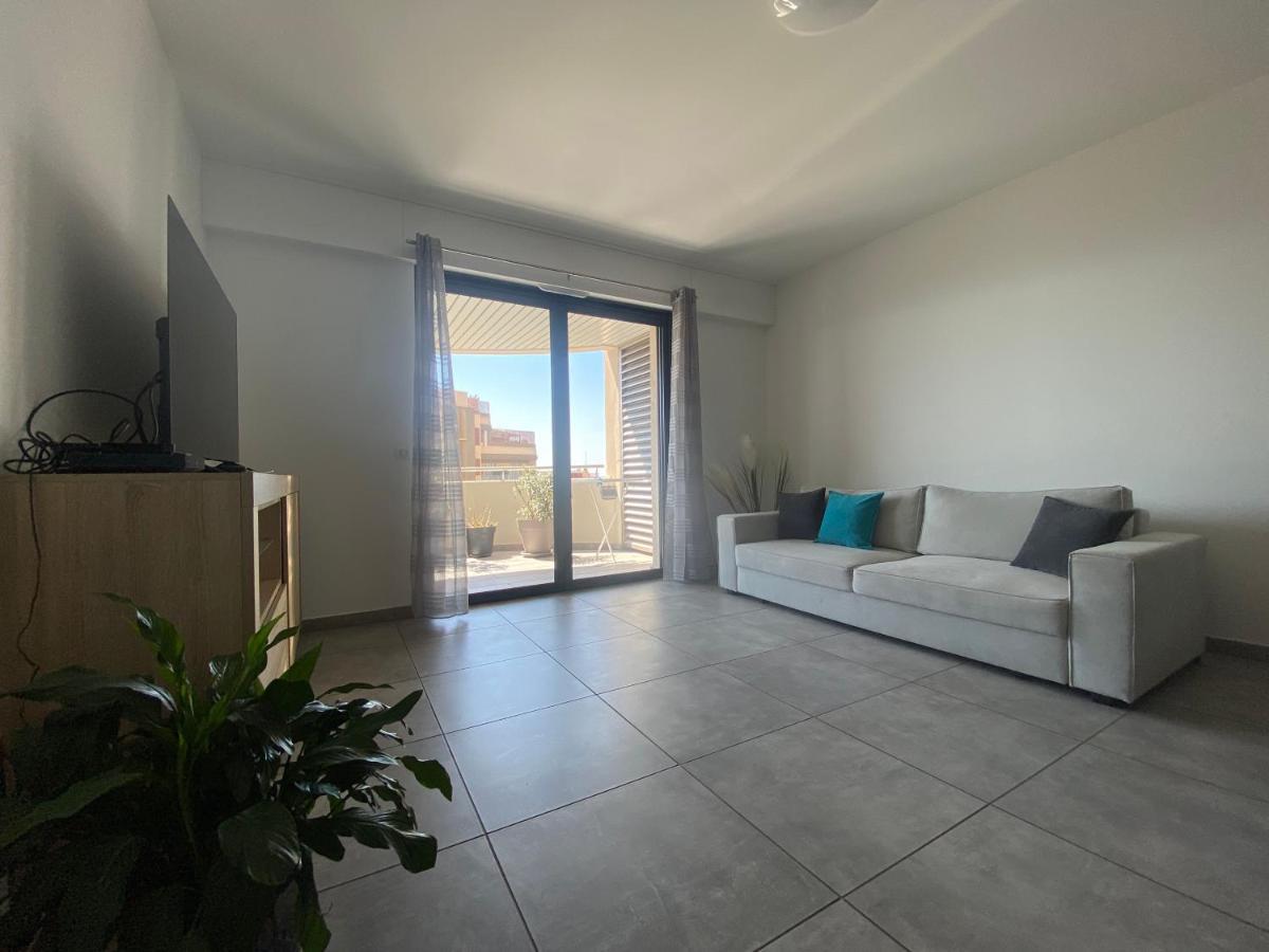Appartement T2 De Standing Avec Parking A 250 Metres De La Plage, Route Des Sanguinaires, Ajaccio Ajaccio  Exterior foto